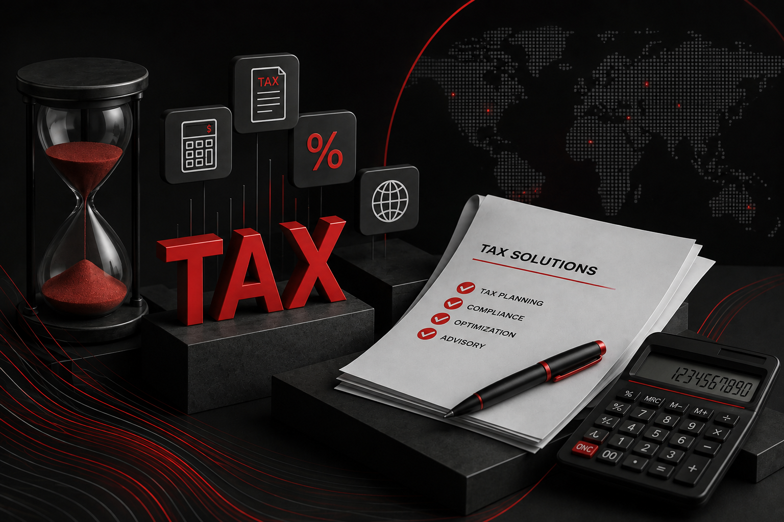 Tax solutions checklist covering planning, compliance, optimisation and advisory